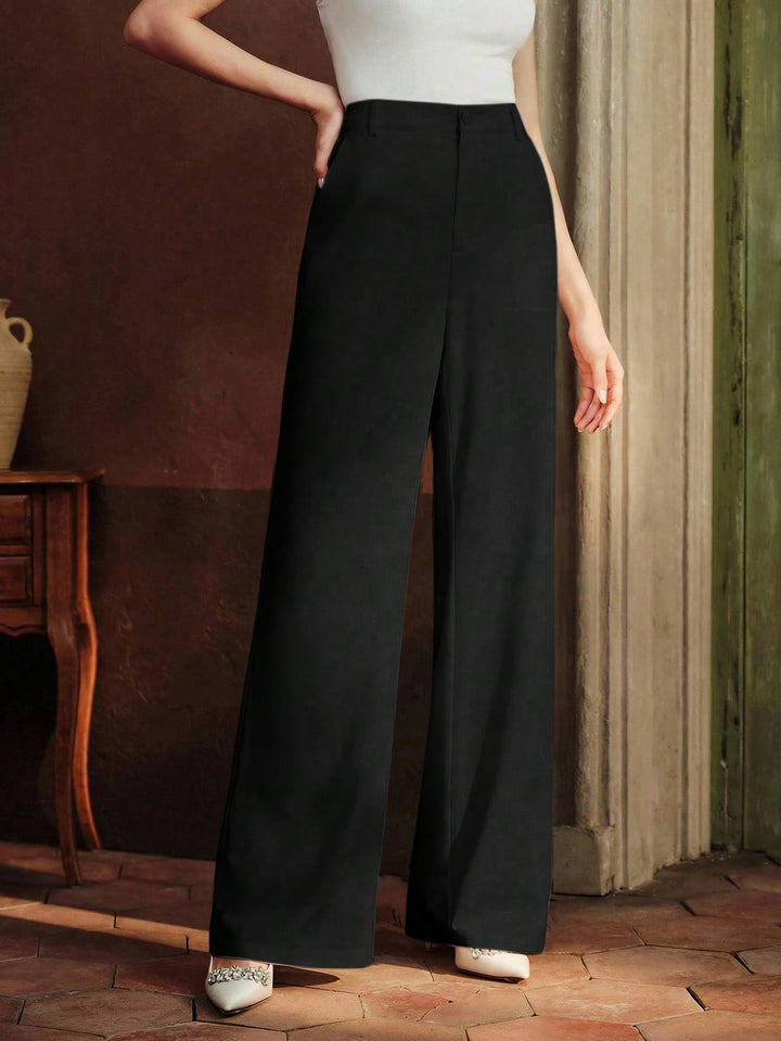 Pantalon SHEIN, negru