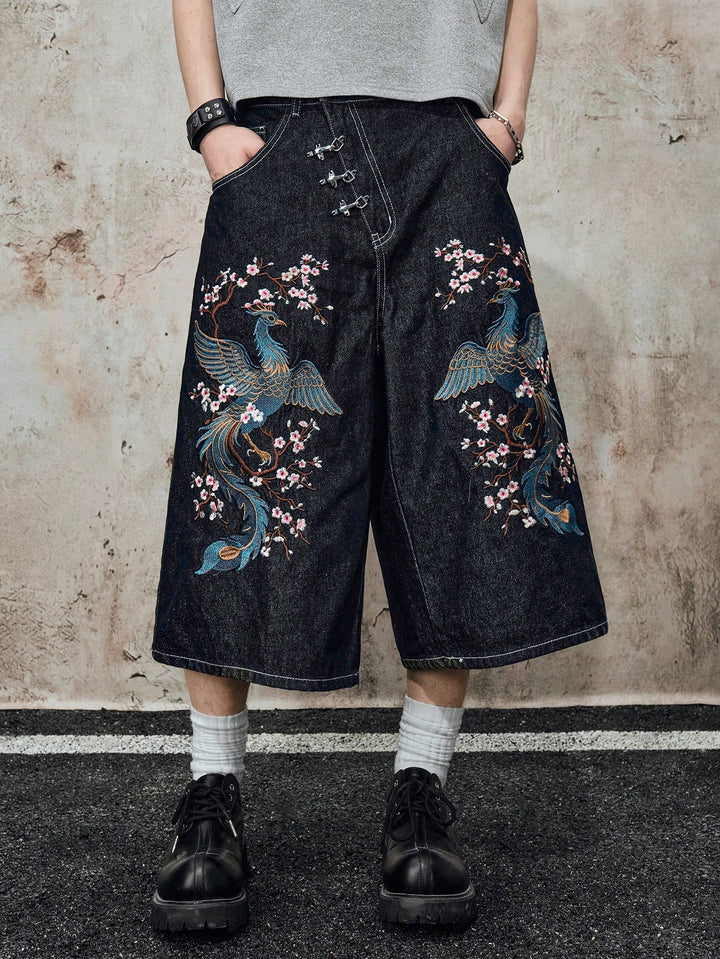 Pantaloni scurți SHEIN, albastru
