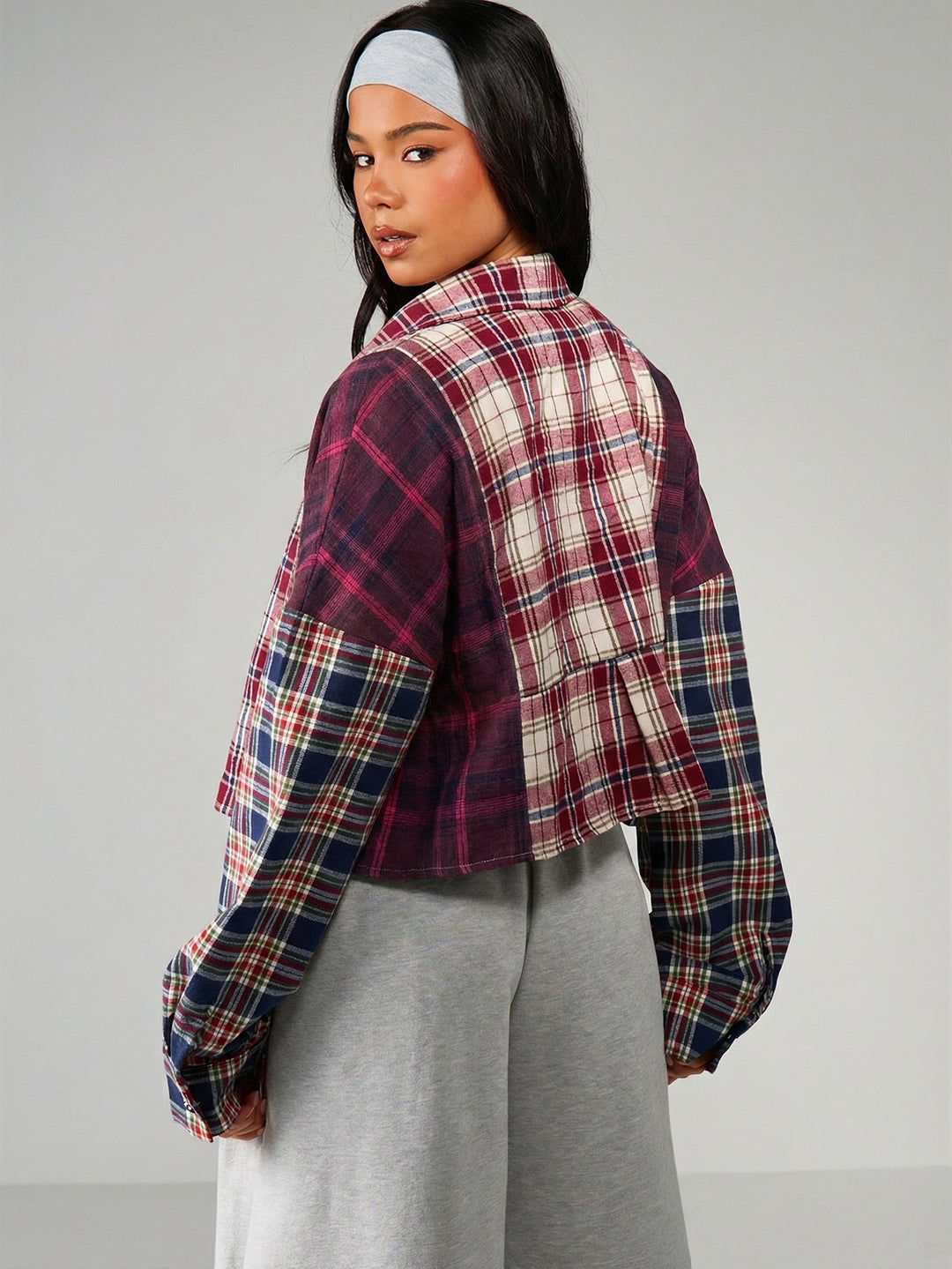 Cămașă tip flanel SHEIN, mix culori
