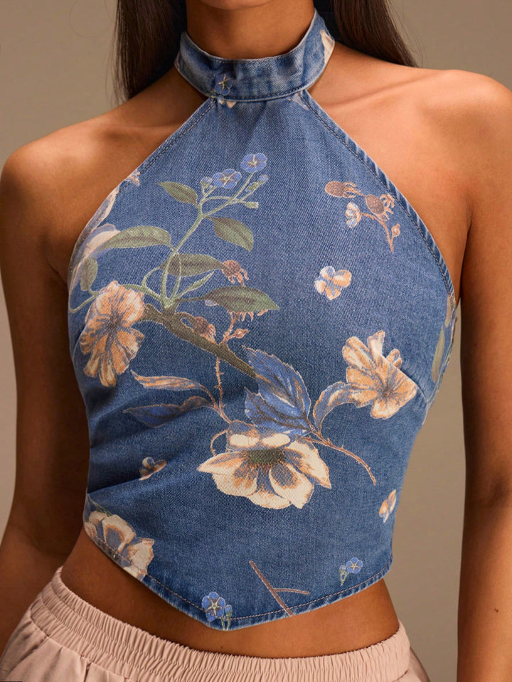 Top SHEIN, albastru