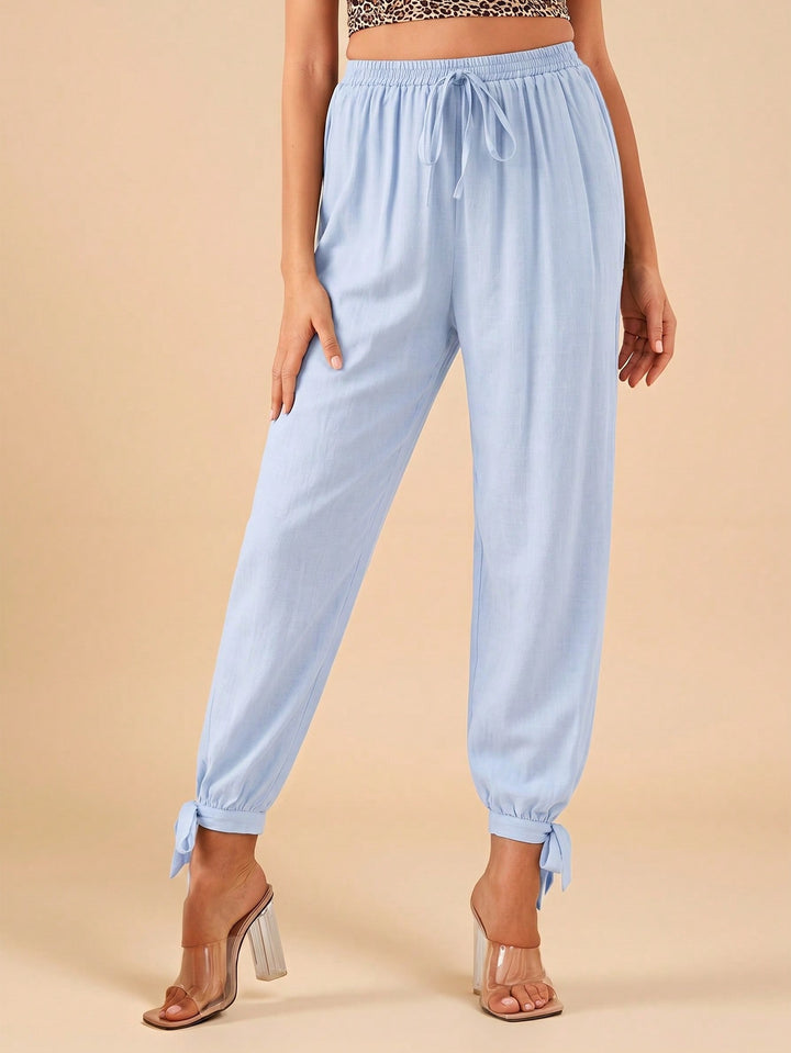 Pantaloni SHEIN, albastru