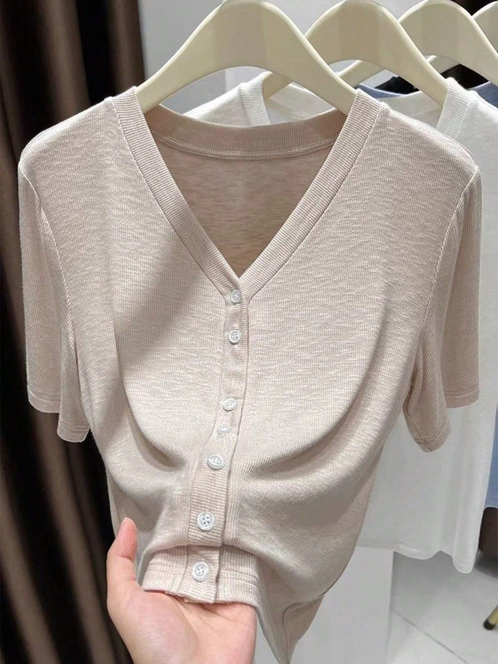 Top SHEIN, portocaliu