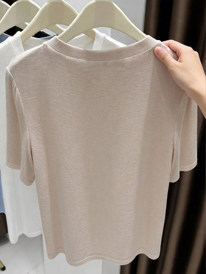 Top SHEIN, portocaliu