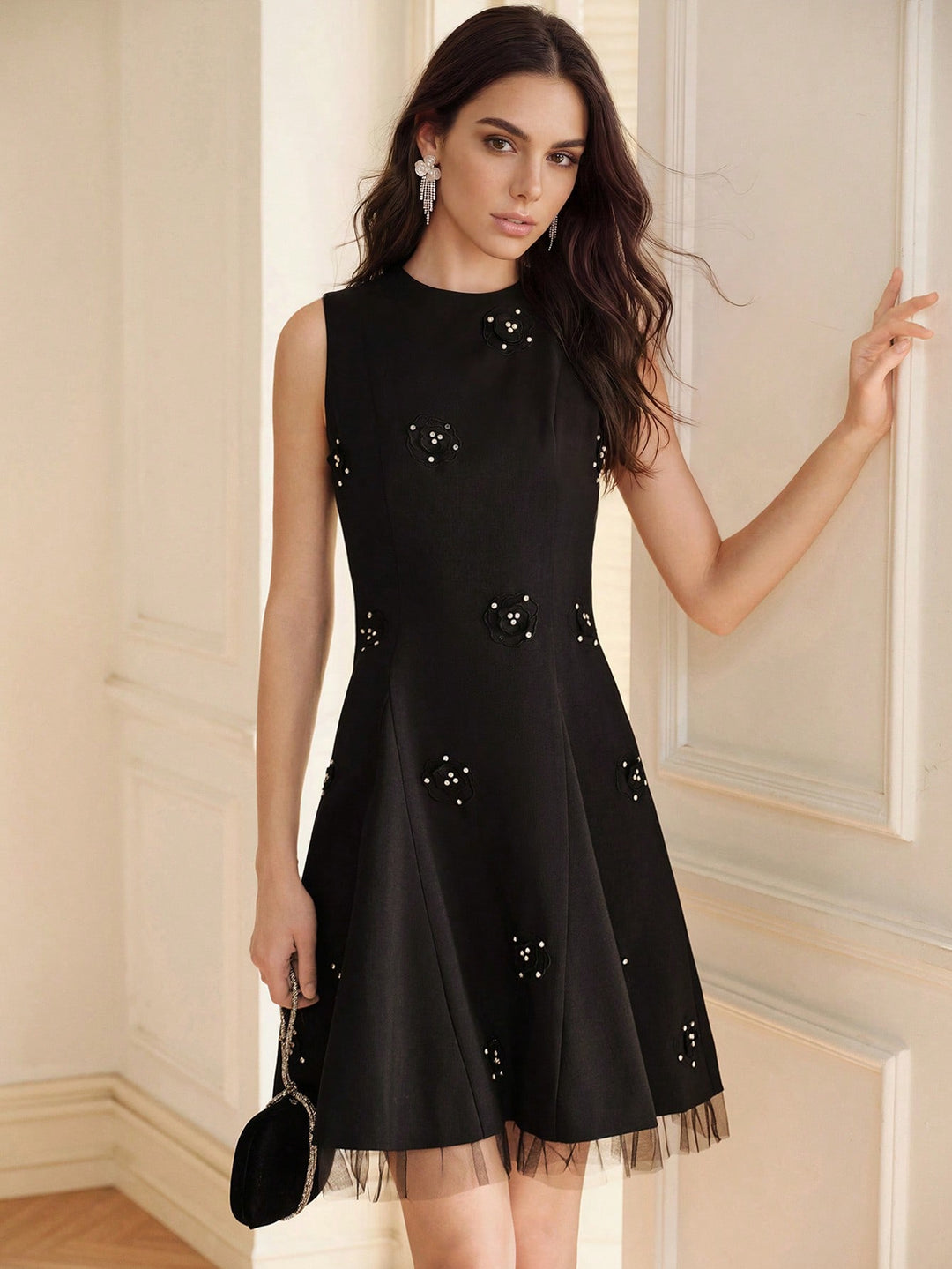 Rochie scurtă SHEIN, negru