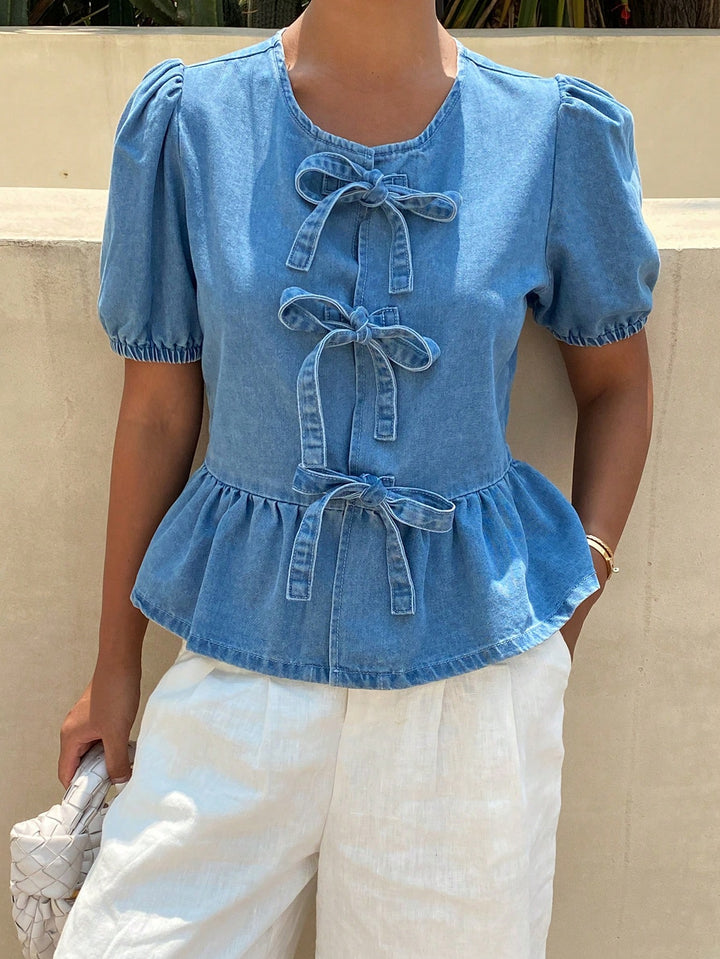Top SHEIN, albastru