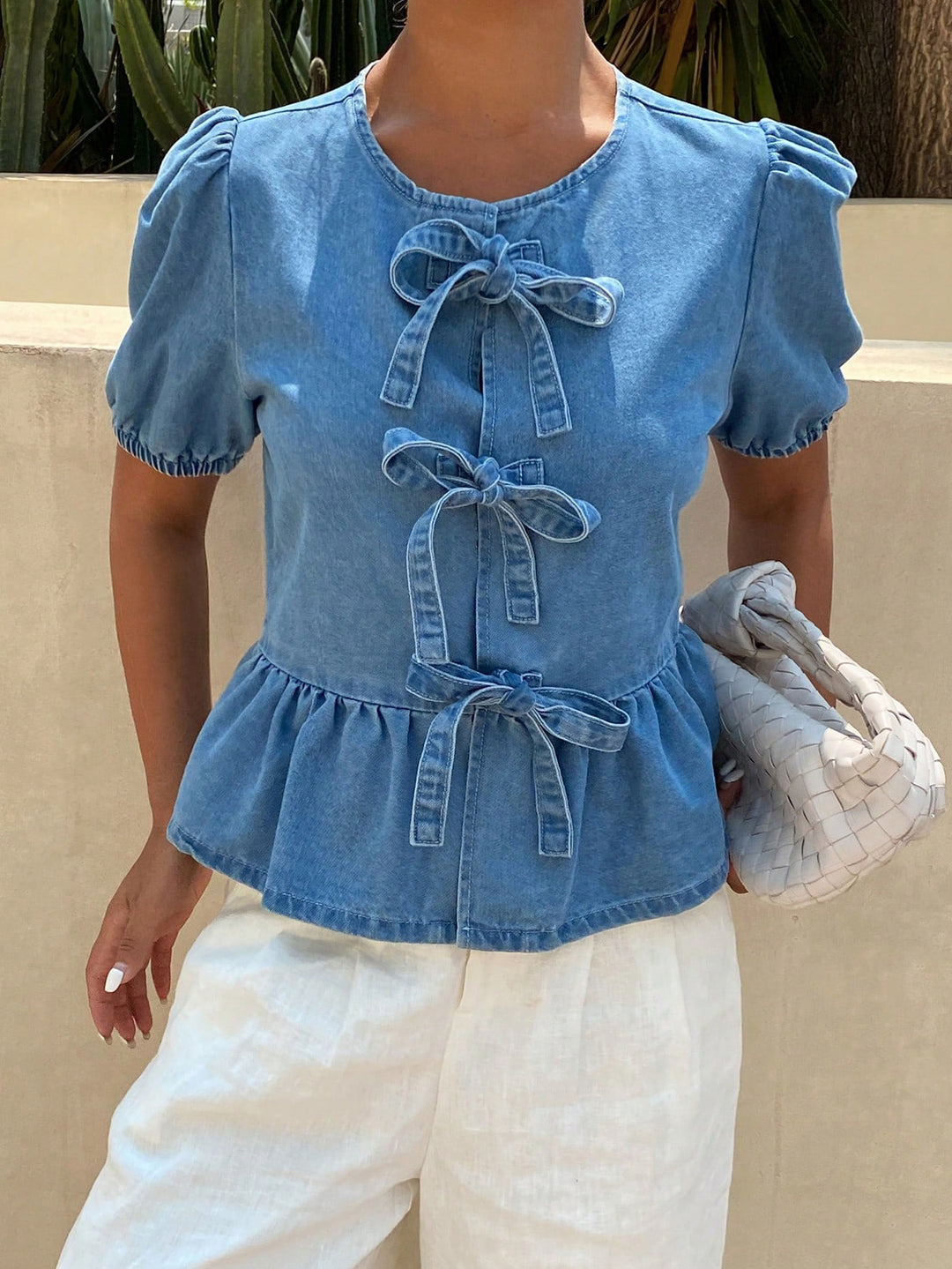 Top SHEIN, albastru