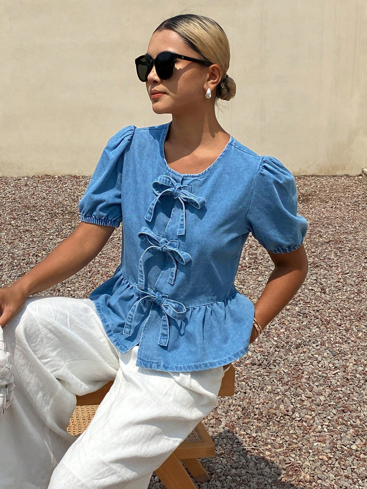 Top SHEIN, albastru