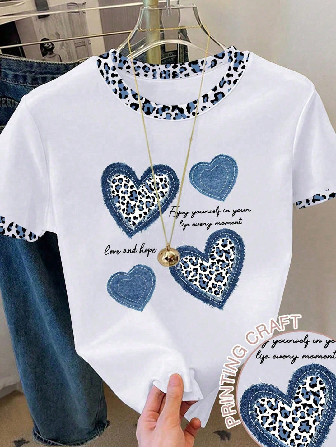 Tricou SHEIN, mix culori