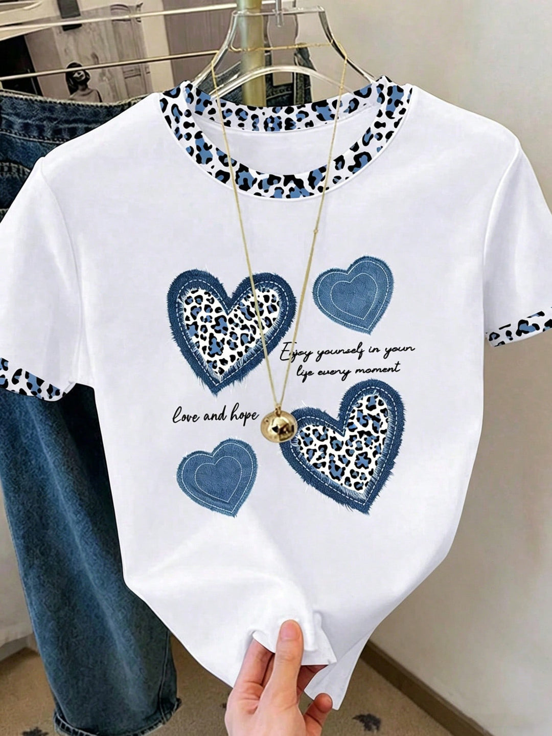 Tricou SHEIN, mix culori