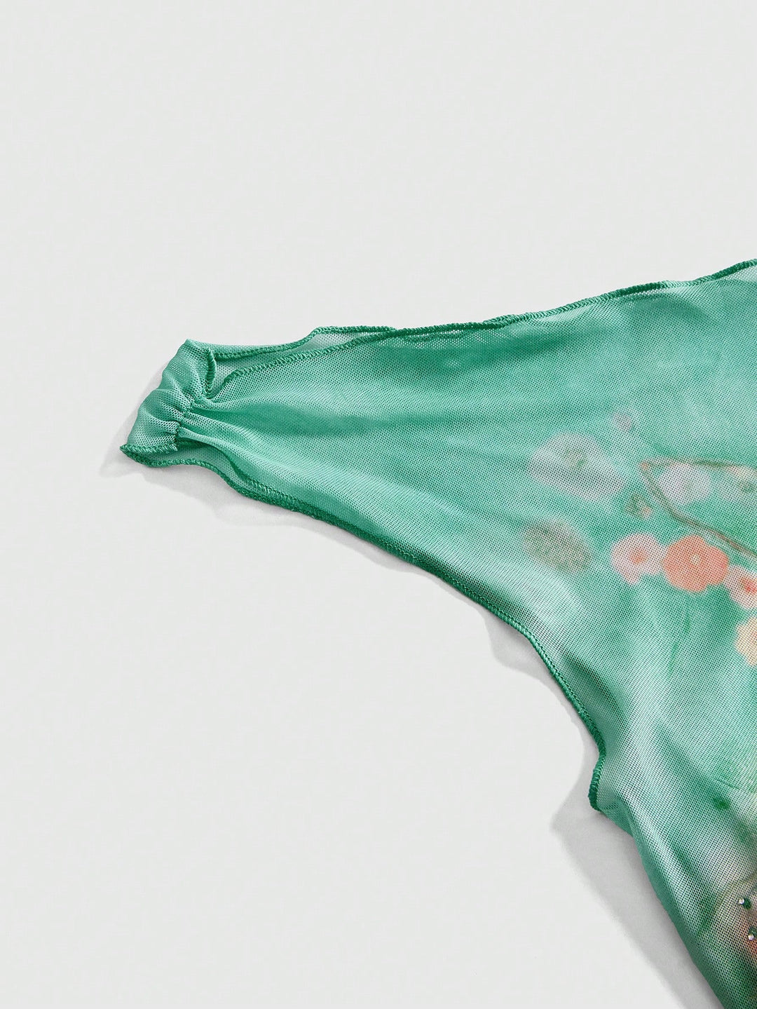 Top SHEIN, verde
