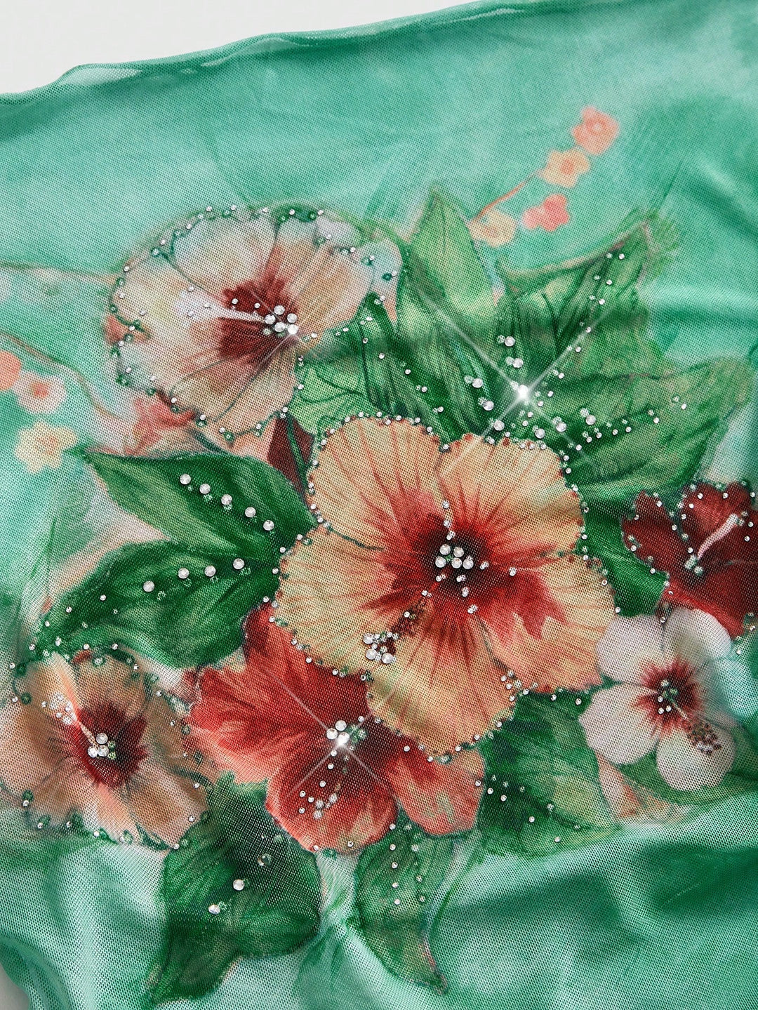 Top SHEIN, verde