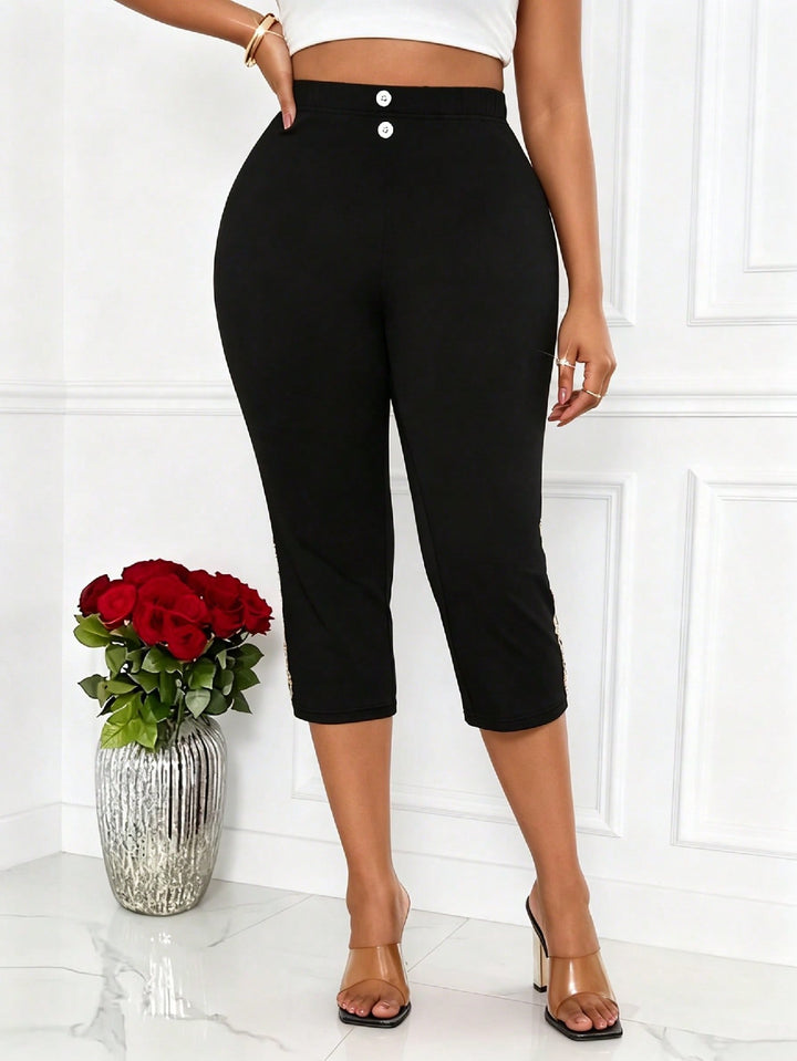 Pantaloni SHEIN, negru