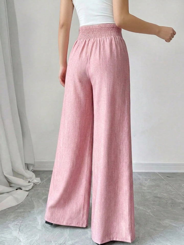 Pantaloni SHEIN, roz