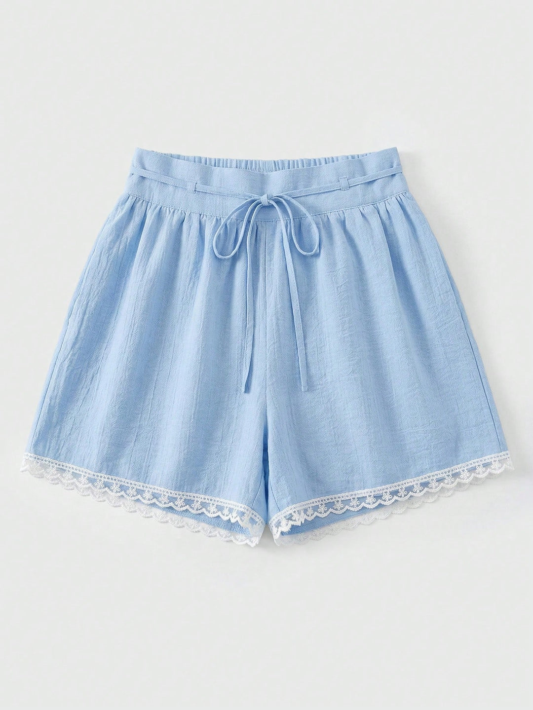 Pantaloni scurți SHEIN, albastru
