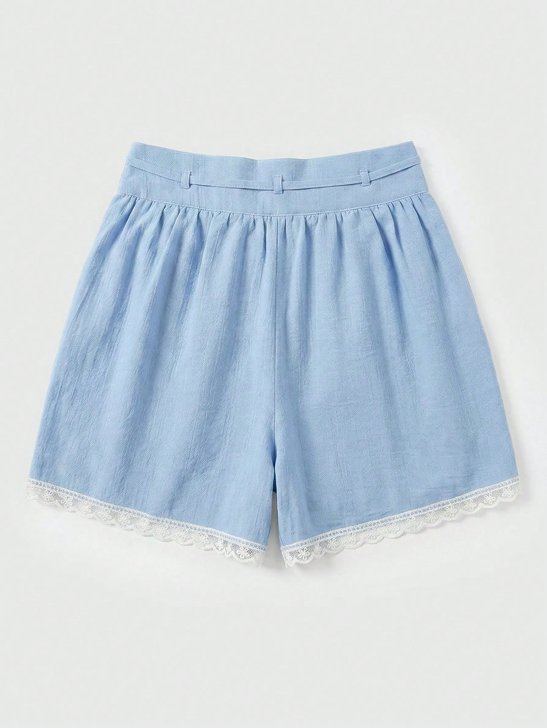 Pantaloni scurți SHEIN, albastru