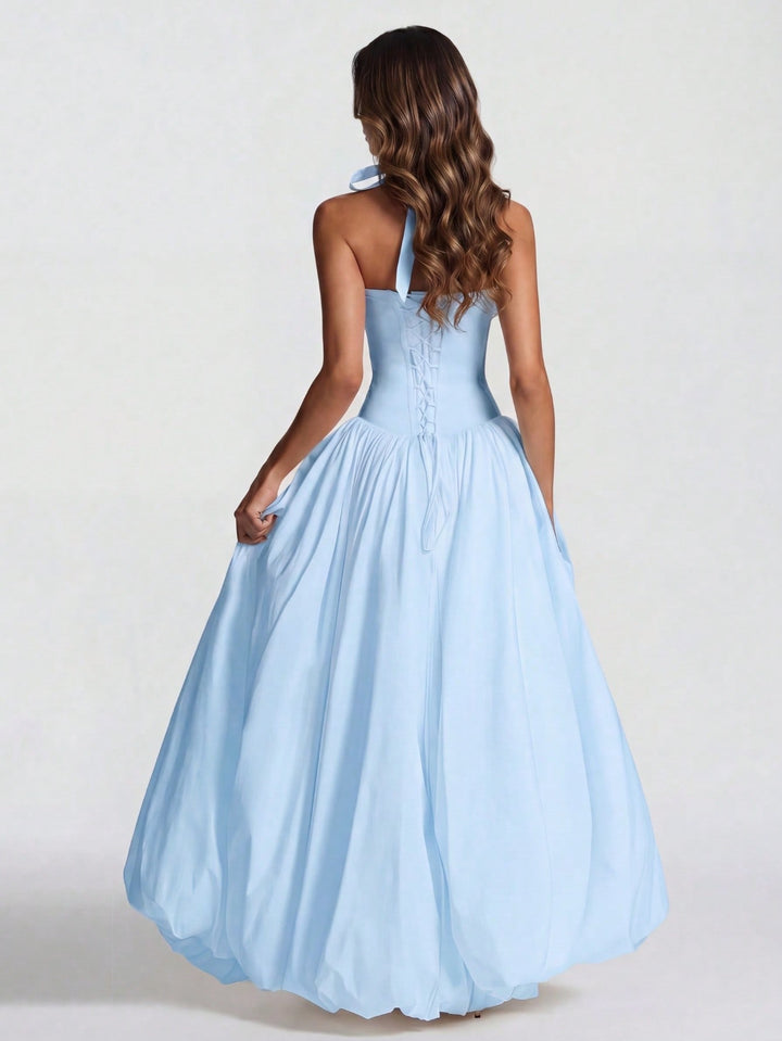 Rochie maxi SHEIN, albastru