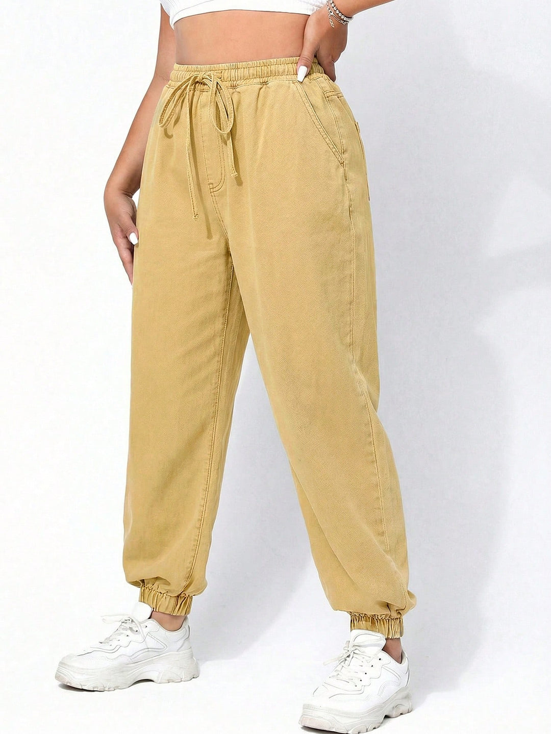 Jeans SHEIN, kaki