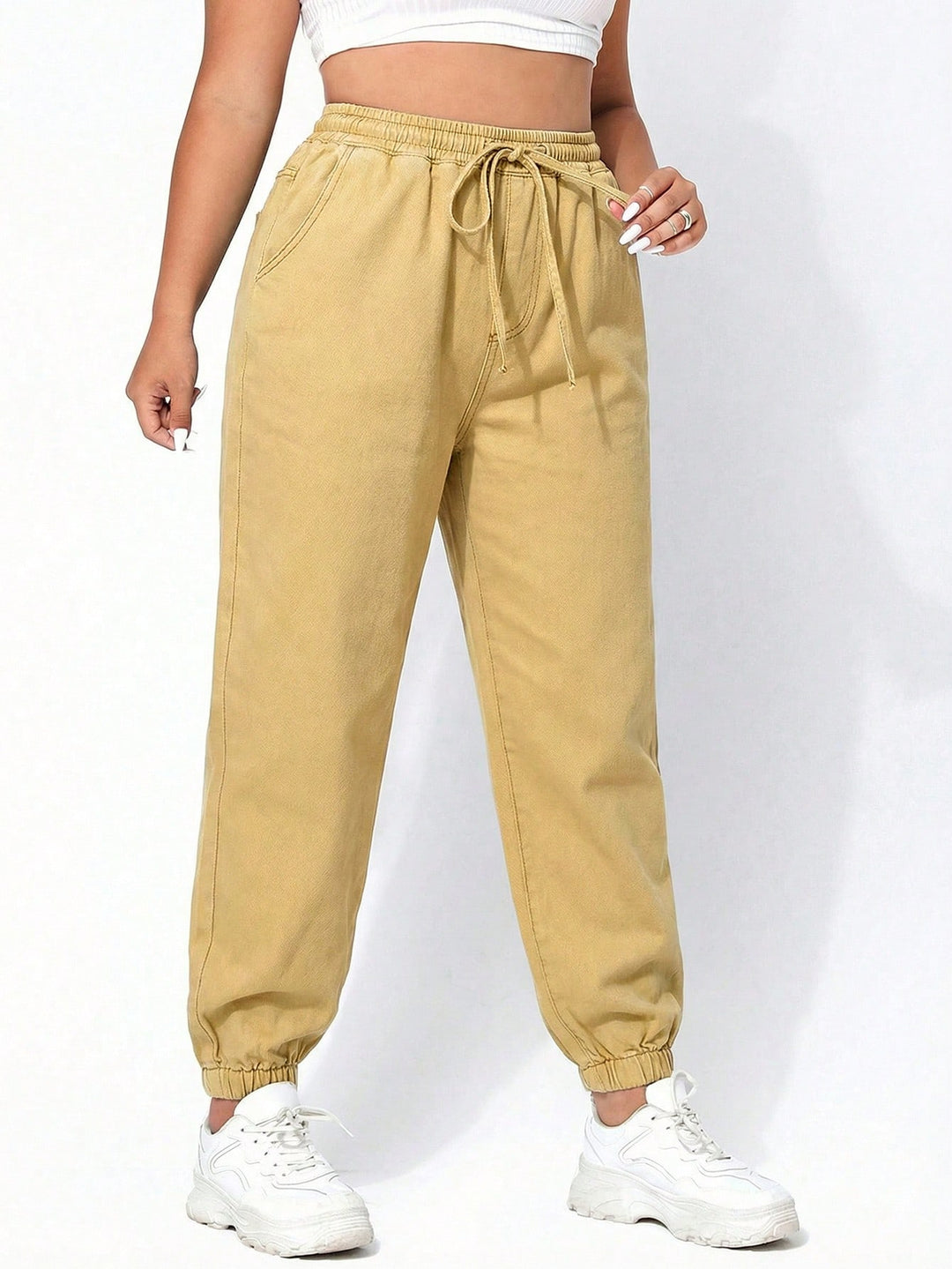 Jeans SHEIN, kaki