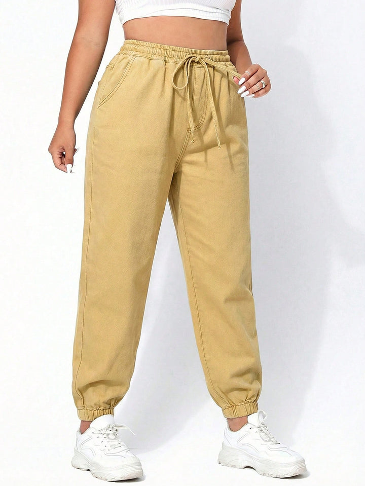 Jeans SHEIN, kaki