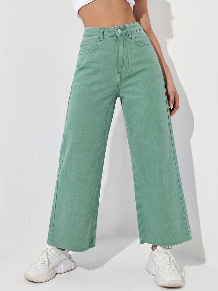 Jeans SHEIN, verde
