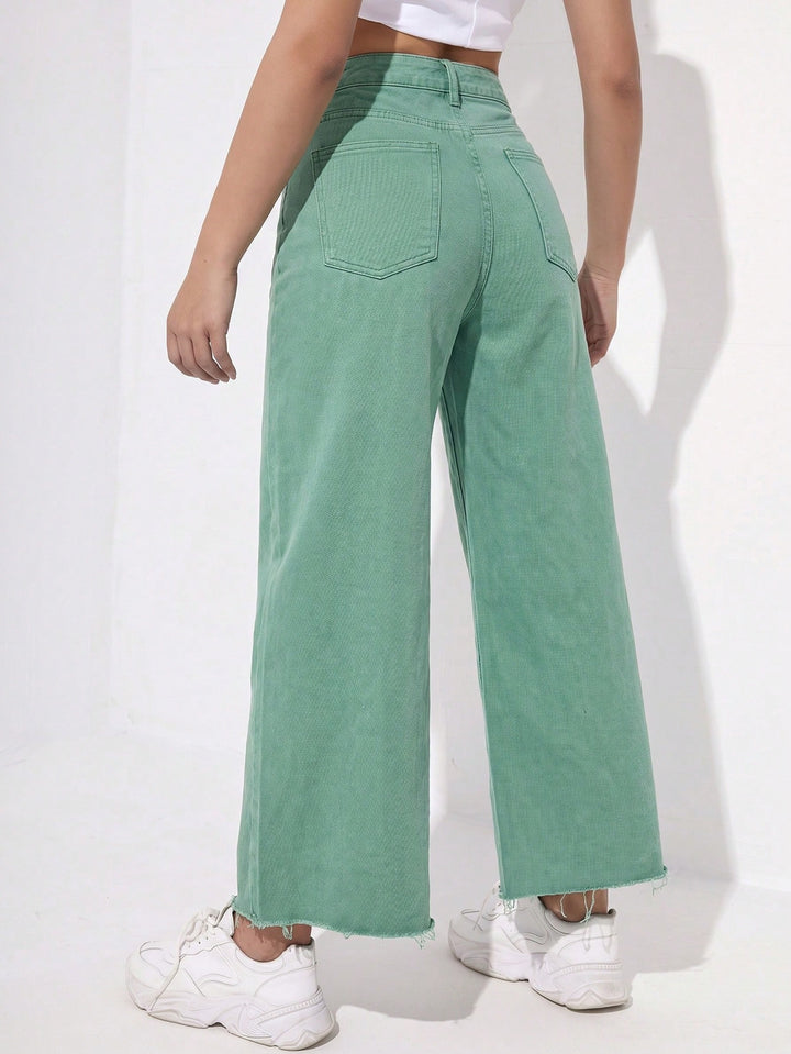 Jeans SHEIN, verde
