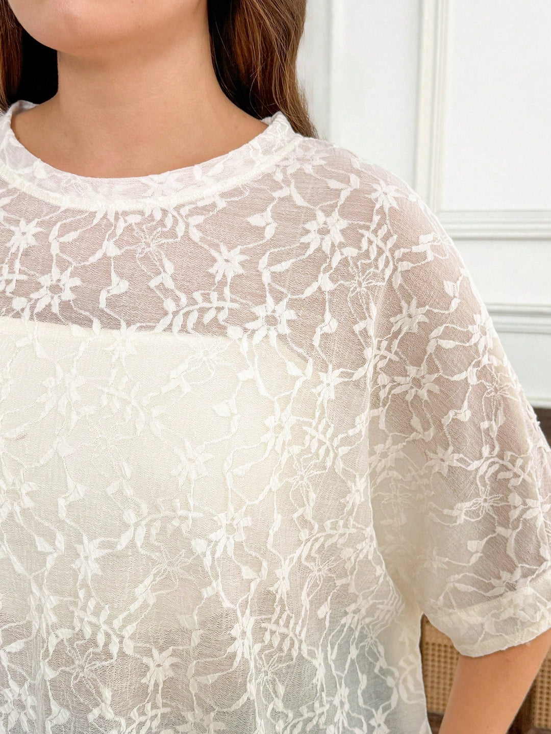 Tricou SHEIN, portocaliu