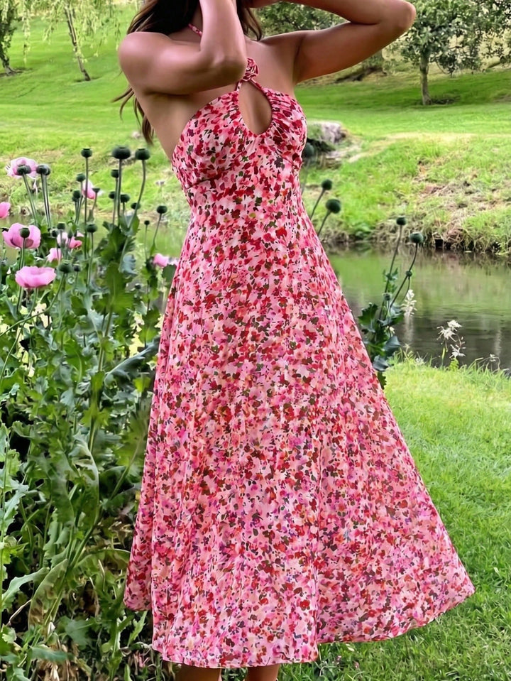 Rochie maxi SHEIN, roz