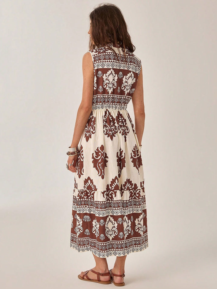 Rochie maxi SHEIN, mix culori