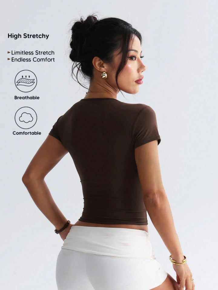 Tricou SHEIN, maro