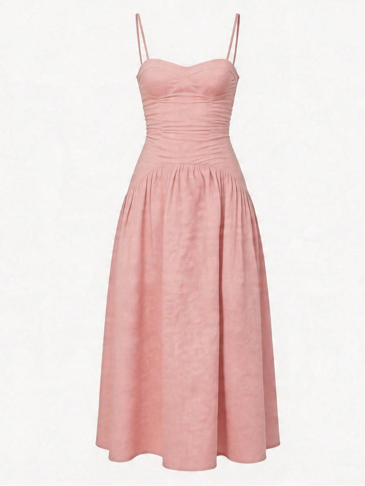Rochie maxi SHEIN, roz