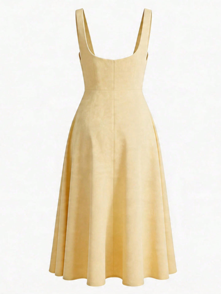 Rochie maxi SHEIN, galben