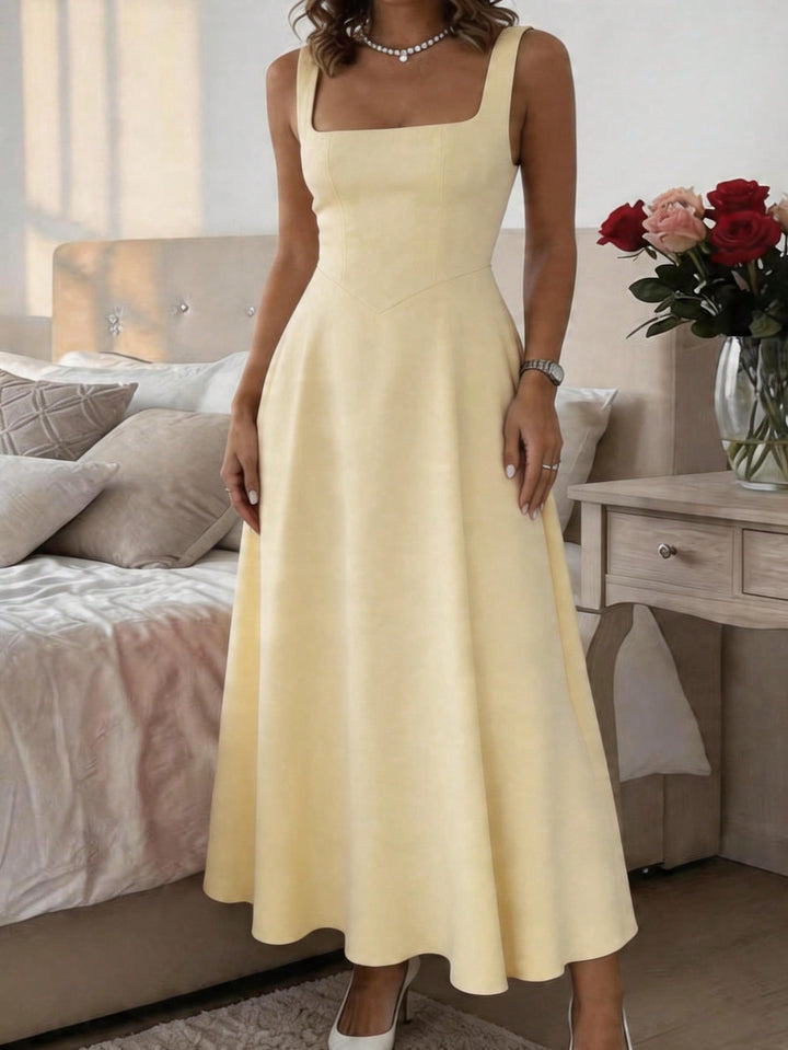Rochie maxi SHEIN, galben