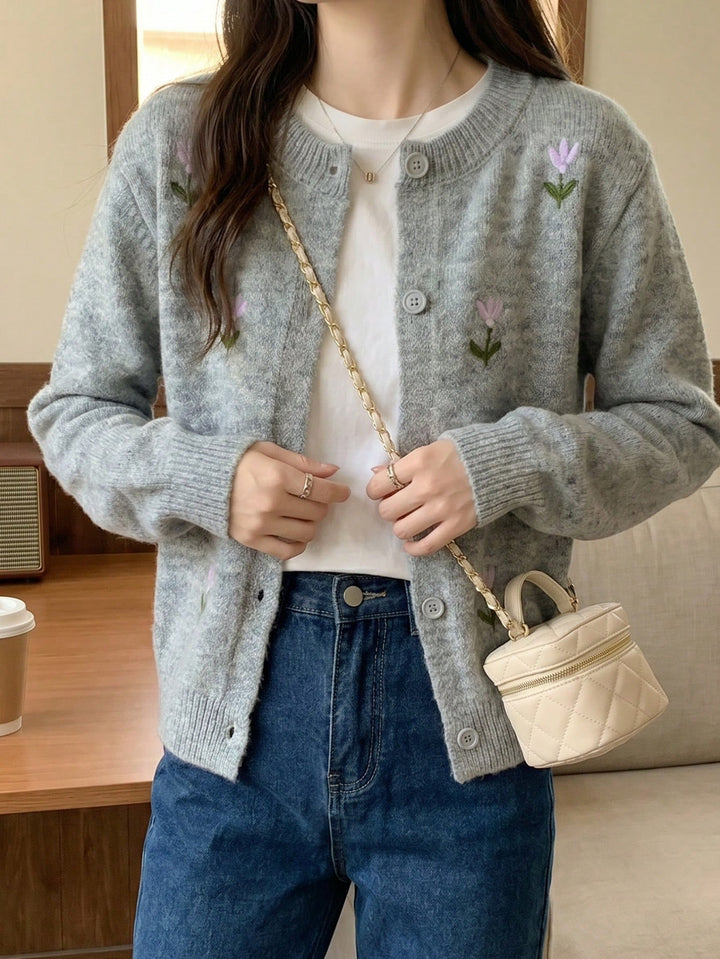 Cardigan SHEIN, gri