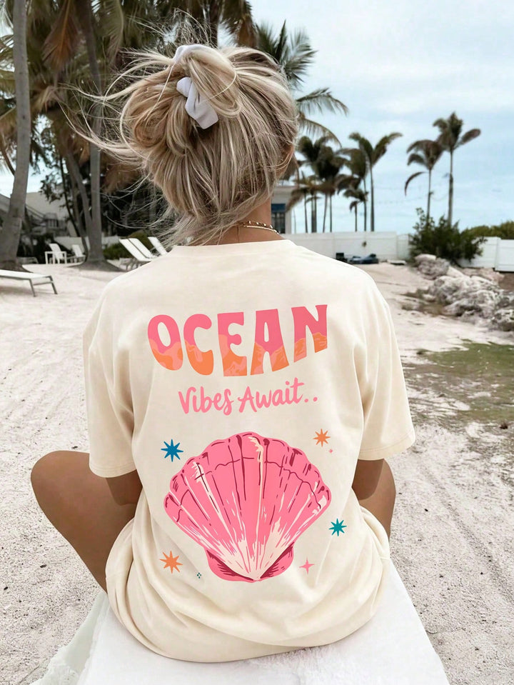 Tricou SHEIN, portocaliu