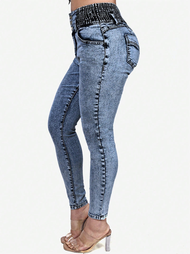 Jeans SHEIN, albastru