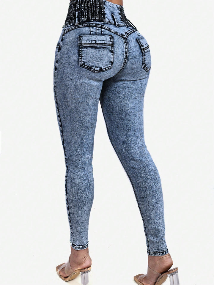 Jeans SHEIN, albastru