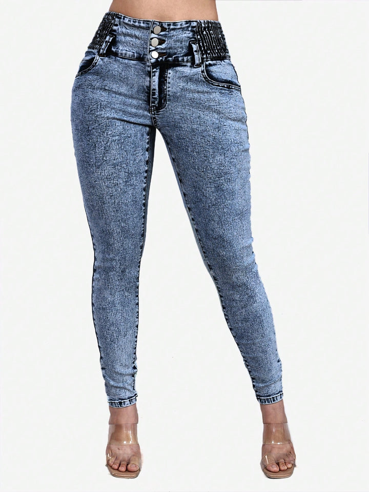Jeans SHEIN, albastru