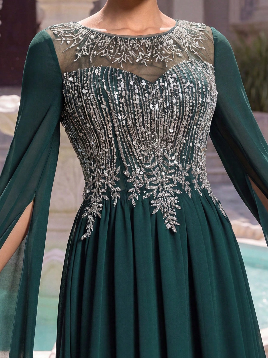 Rochie SHEIN, verde