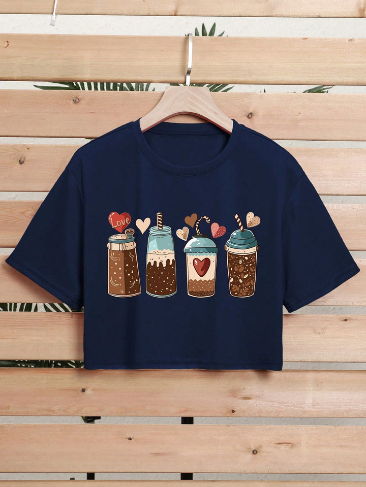 Tricou SHEIN, albastru