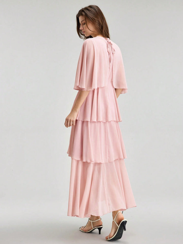 Rochie maxi SHEIN, roz