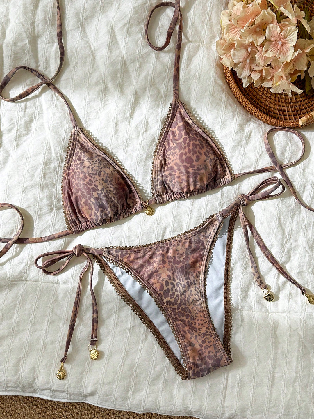 Set bikini SHEIN, mix culori
