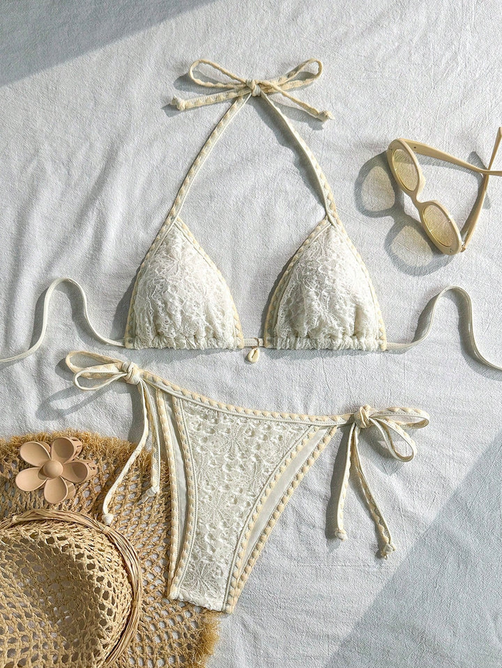 Set bikini SHEIN, bej