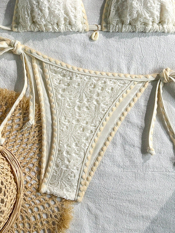 Set bikini SHEIN, bej