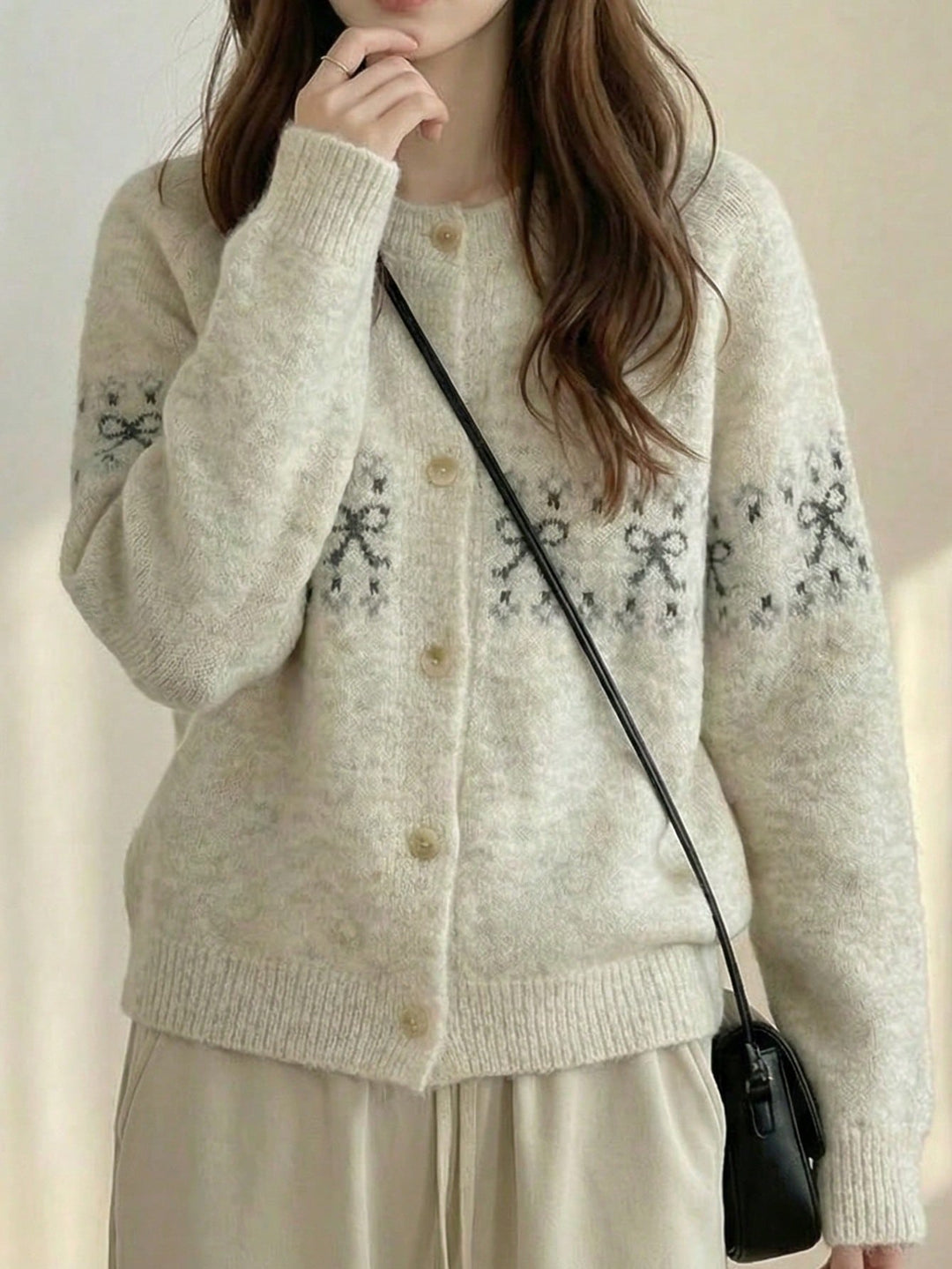 Cardigan SHEIN, portocaliu