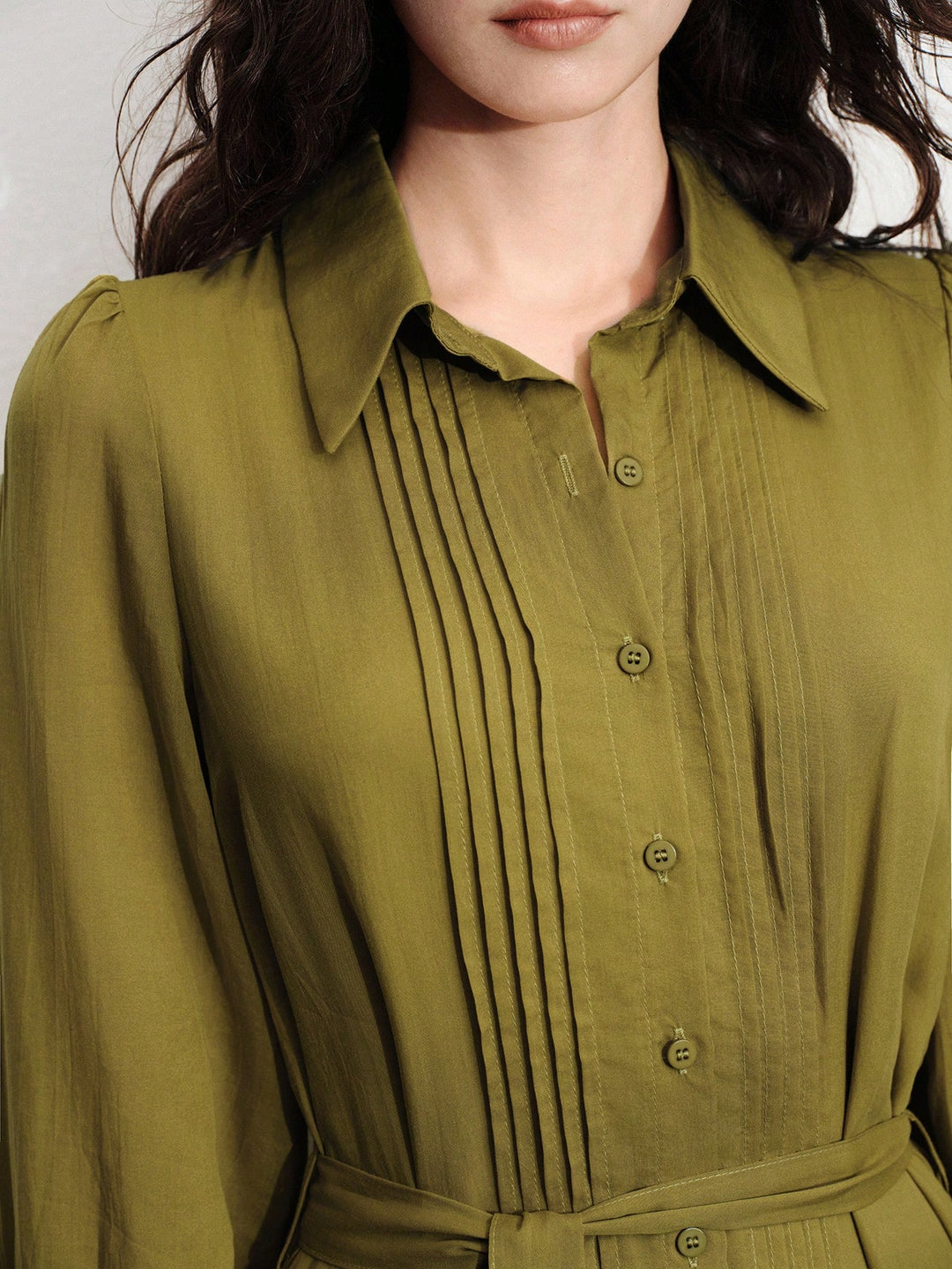 Rochie midi SHEIN, verde
