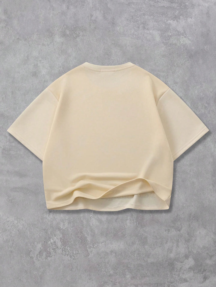 Tricou SHEIN, portocaliu