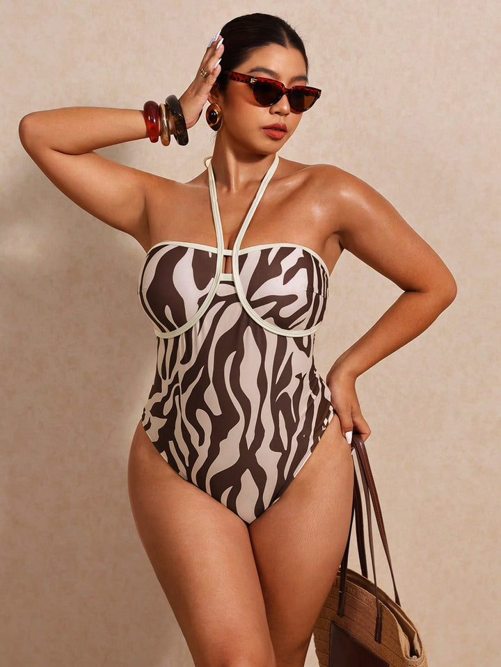 Costum de baie SHEIN, mix culori
