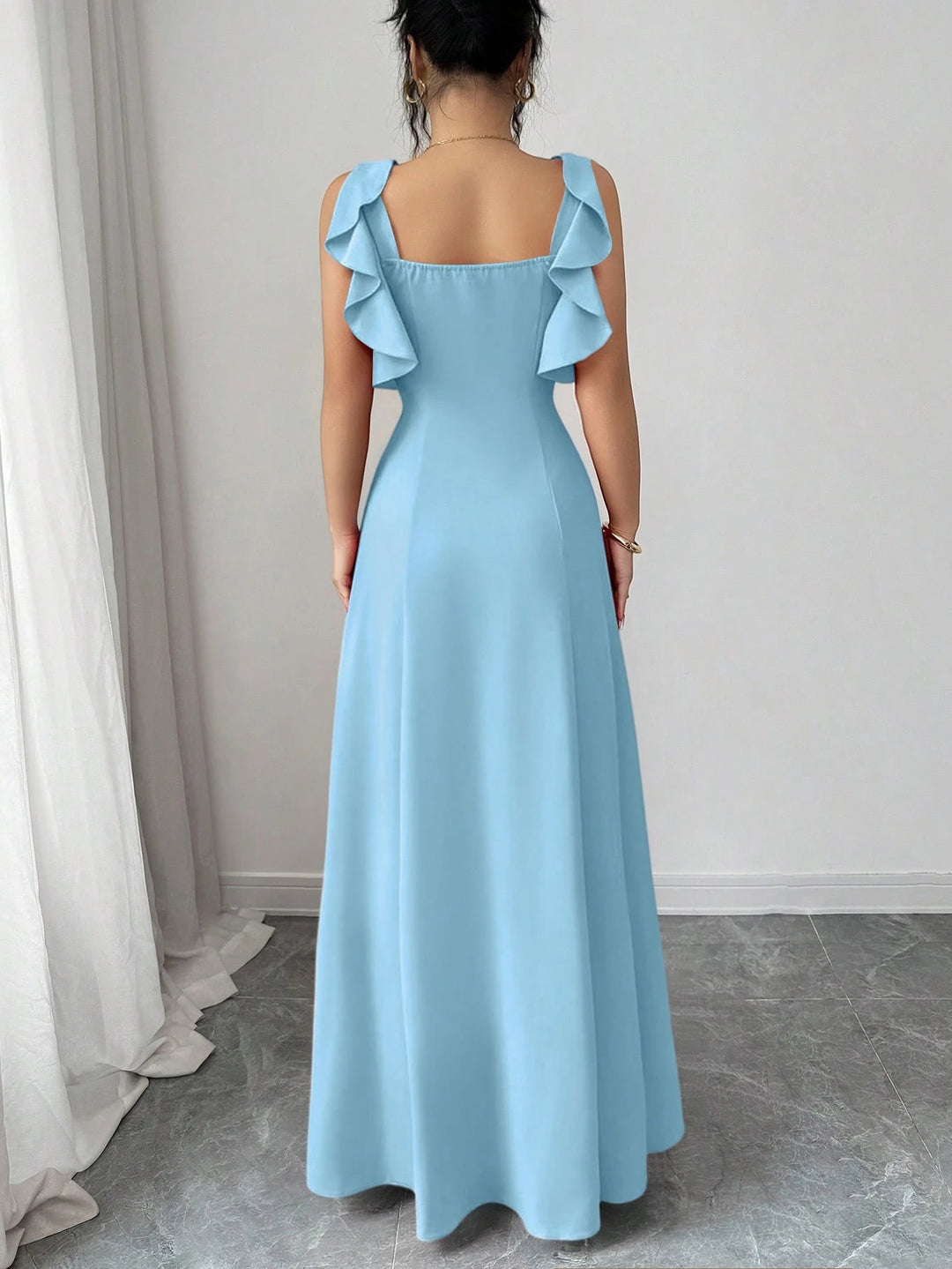 Rochie maxi SHEIN, albastru
