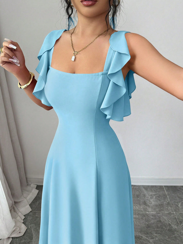 Rochie maxi SHEIN, albastru
