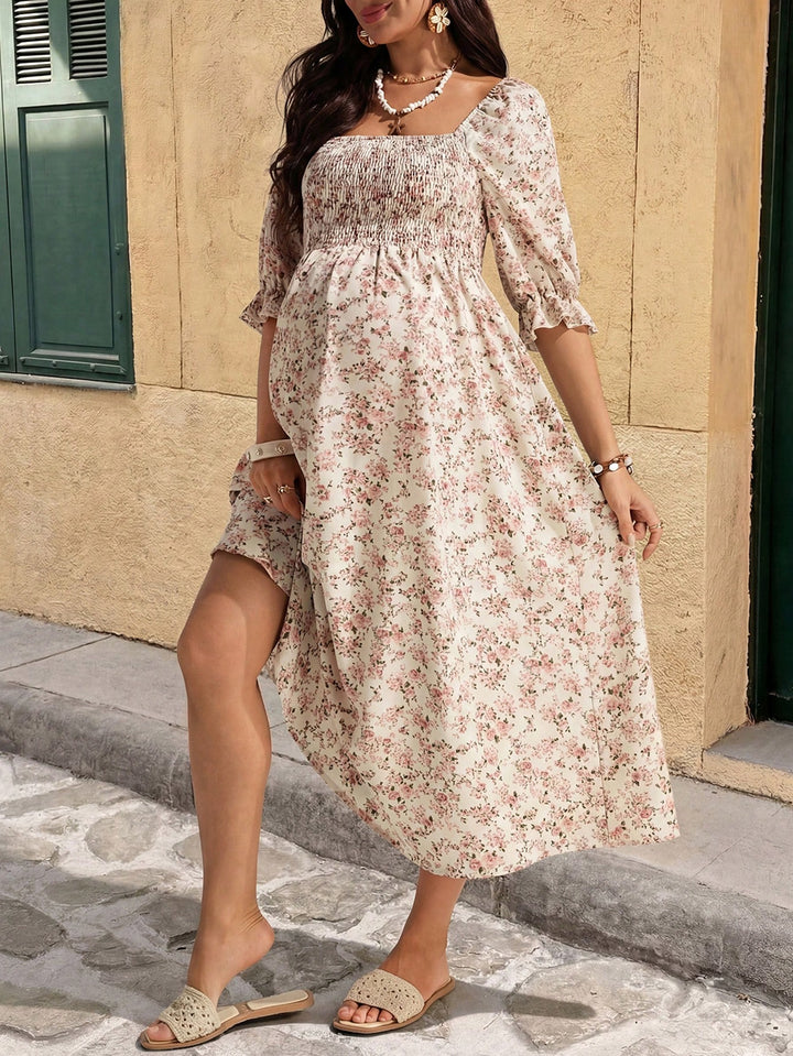 Rochie maxi SHEIN, mix culori